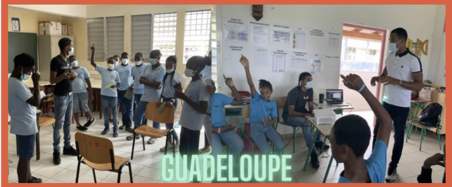 La région du mois : la Guadeloupe !